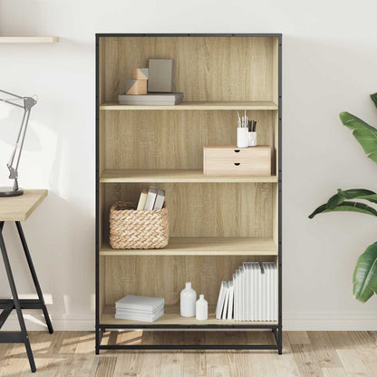 Libreria Rovere Sonoma 80,5x35x139 cm in Truciolato | homemem39