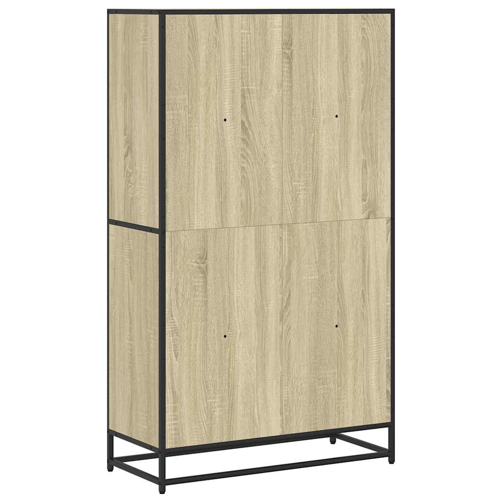 Libreria Rovere Sonoma 80,5x35x139 cm in Truciolato | homemem39