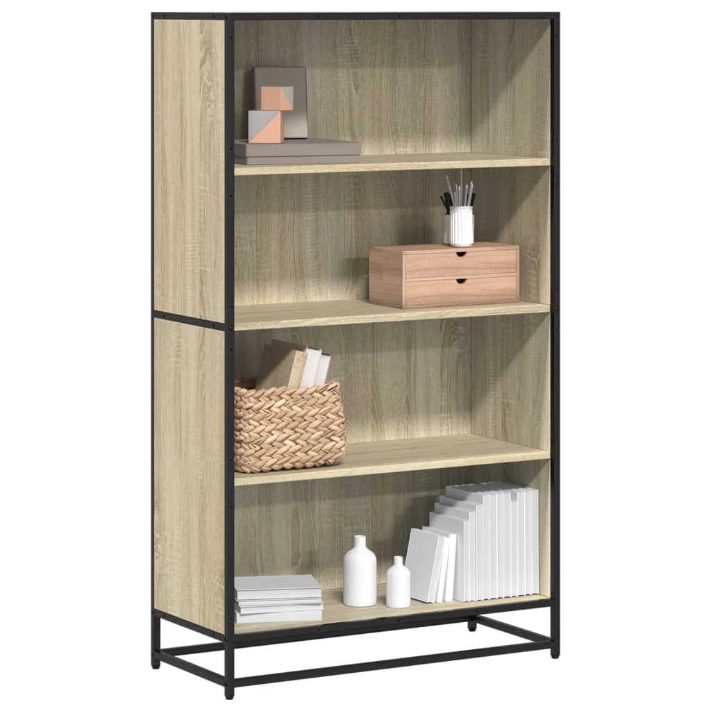 Libreria Rovere Sonoma 80,5x35x139 cm in Truciolato | homemem39
