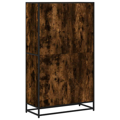 Libreria Rovere Fumo 80,5x35x139 cm in Truciolato | homemem39