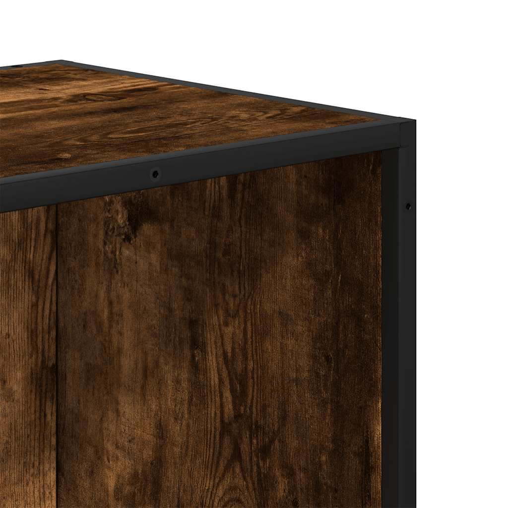 Libreria Rovere Fumo 80,5x35x139 cm in Truciolato | homemem39