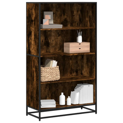 Libreria Rovere Fumo 80,5x35x139 cm in Truciolato | homemem39