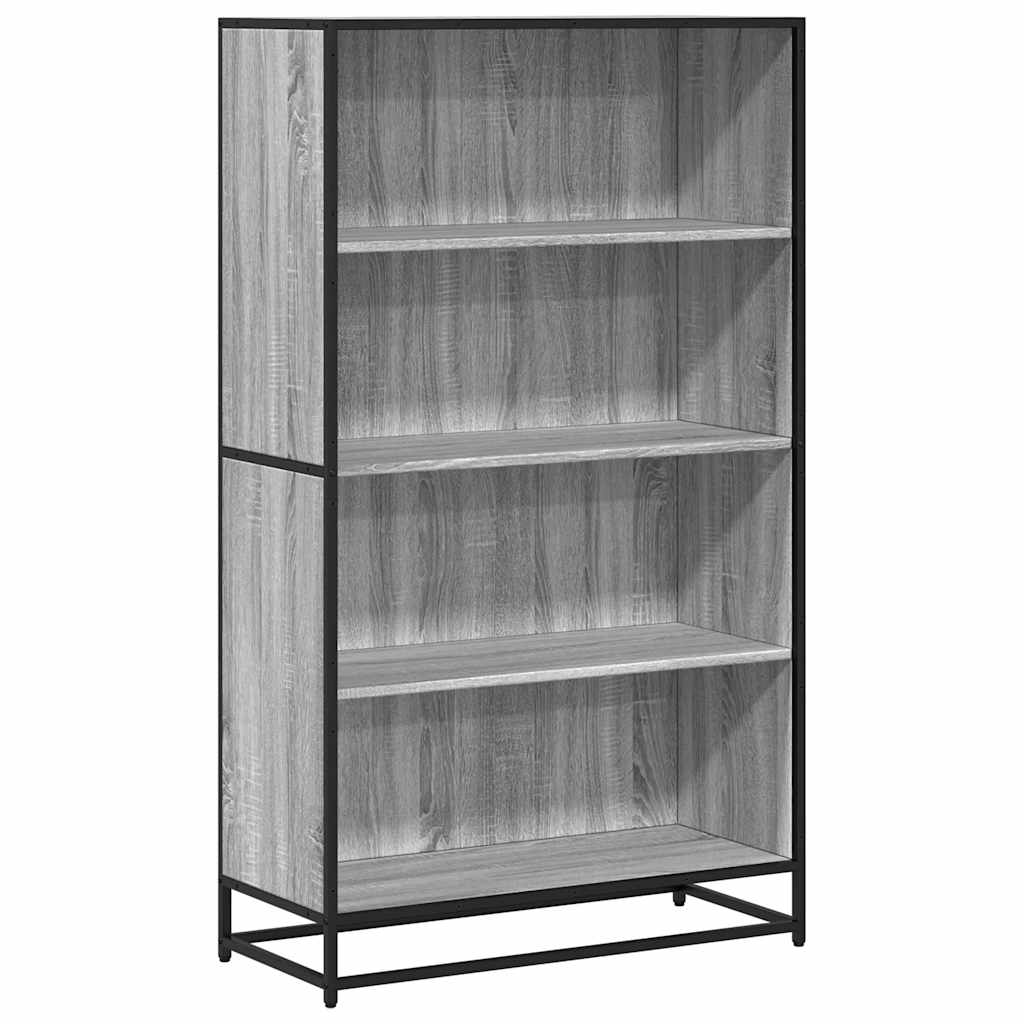 Libreria Grigio Sonoma 80,5x35x139 cm in Truciolato | homemem39
