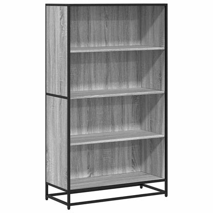 Libreria Grigio Sonoma 80,5x35x139 cm in Truciolato