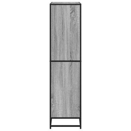 Libreria Grigio Sonoma 80,5x35x139 cm in Truciolato | homemem39