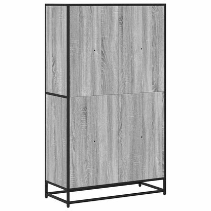 Libreria Grigio Sonoma 80,5x35x139 cm in Truciolato | homemem39