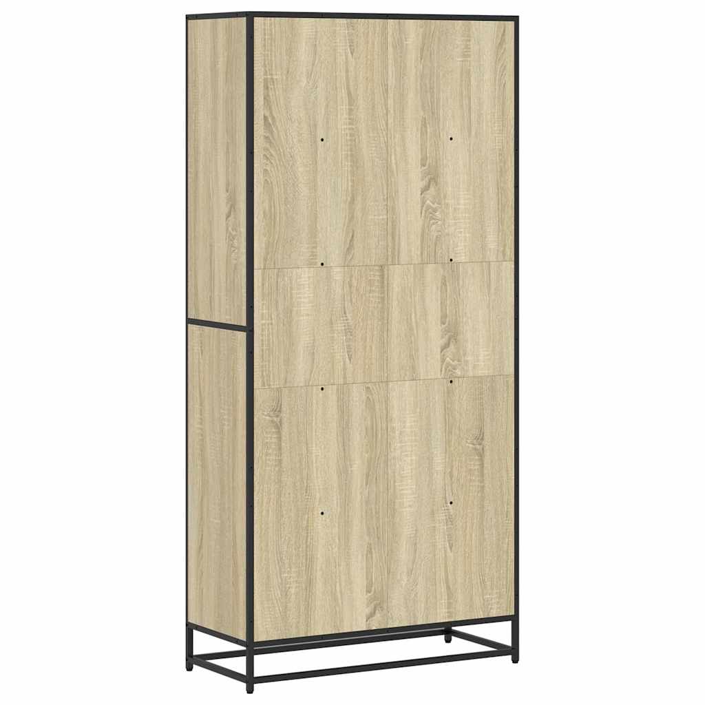 Libreria Rovere Sonoma 80,5x35x170,5 cm in Truciolato | homemem39