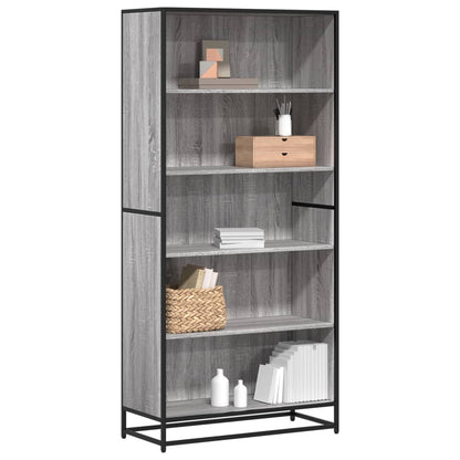 Libreria Grigio Sonoma 80,5x35x170,5 cm in Truciolato | homemem39