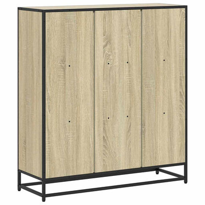 Libreria Rovere Sonoma 97,5x33x107,5 cm Multistrato e Metallo | homemem39