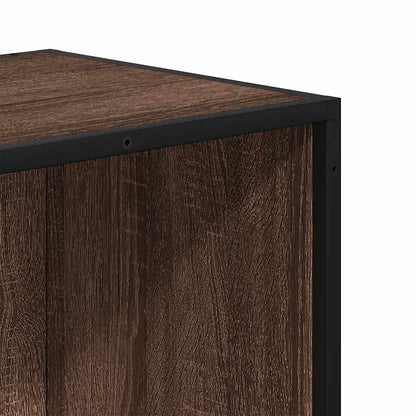 Libreria Rovere Marrone 97,5x33x107,5 cm Multistrato e Metallo | homemem39