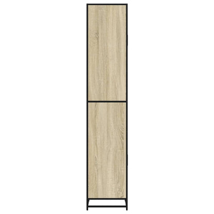 Mobile da Bagno Sonoma 35x37,5x188,5 cm in Truciolato e Metallo