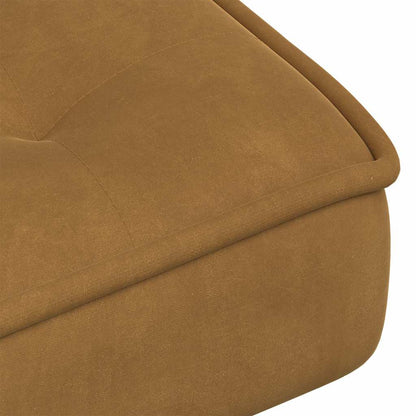 Poltrona Relax 64x74x84 cm Marrone in Velluto