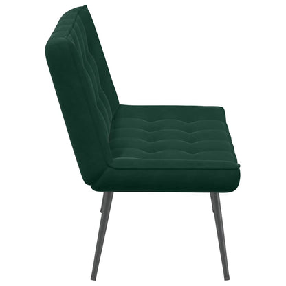 Panca Verde Scuro 110x74x84 cm in Velluto