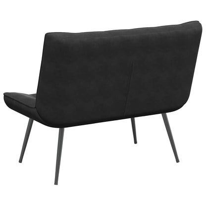 Panca Nera 110x74x84 cm in Velluto | homemem39