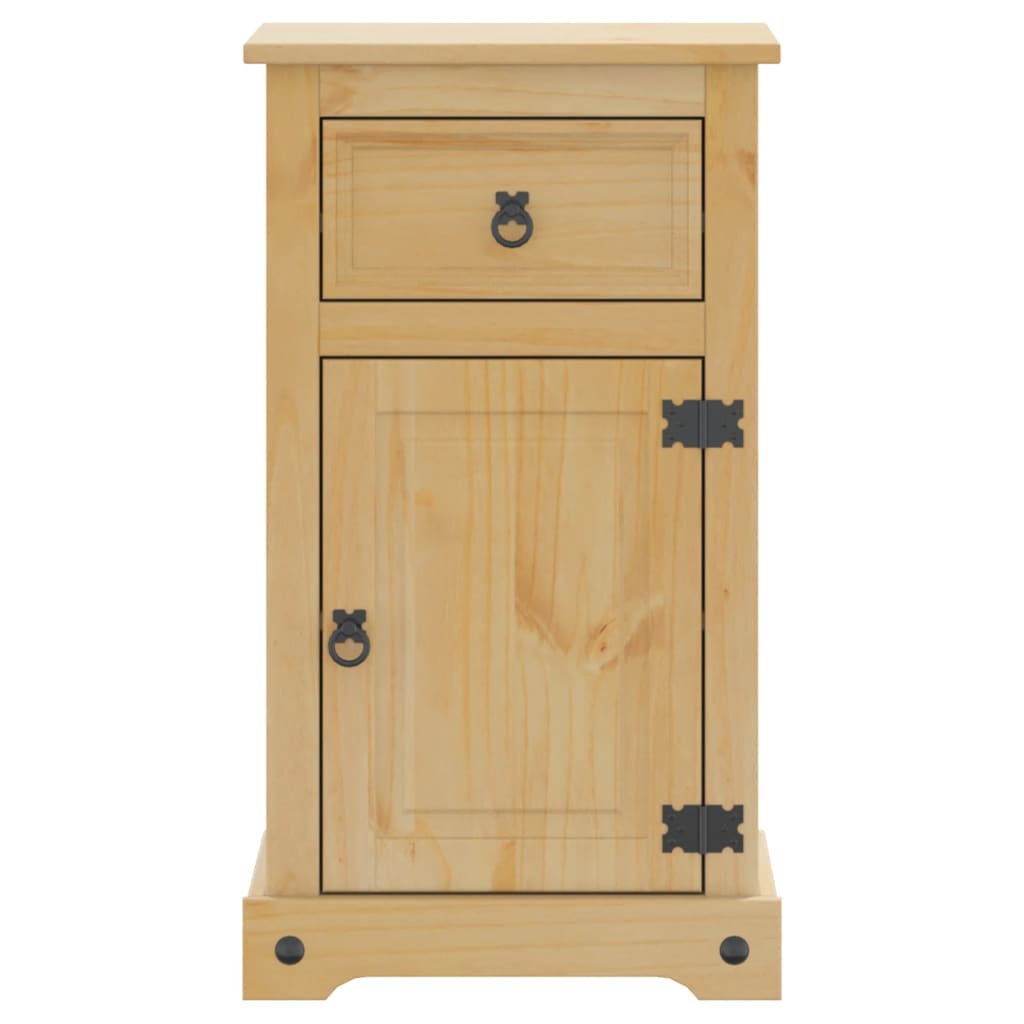 Mobile da Bagno Corona 45x33x80 cm in Legno Massello di Pino | homemem39