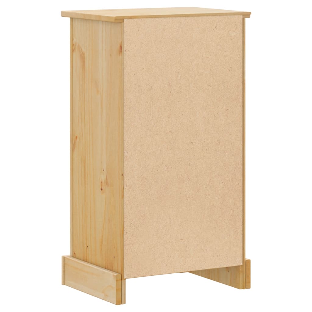 Mobile da Bagno Corona 45x33x80 cm in Legno Massello di Pino | homemem39