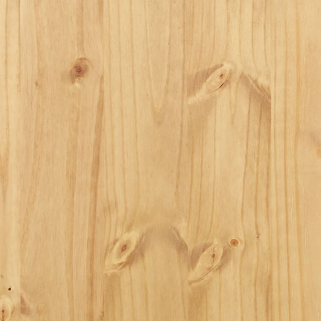 Mobile da Bagno Corona 45x33x80 cm in Legno Massello di Pino