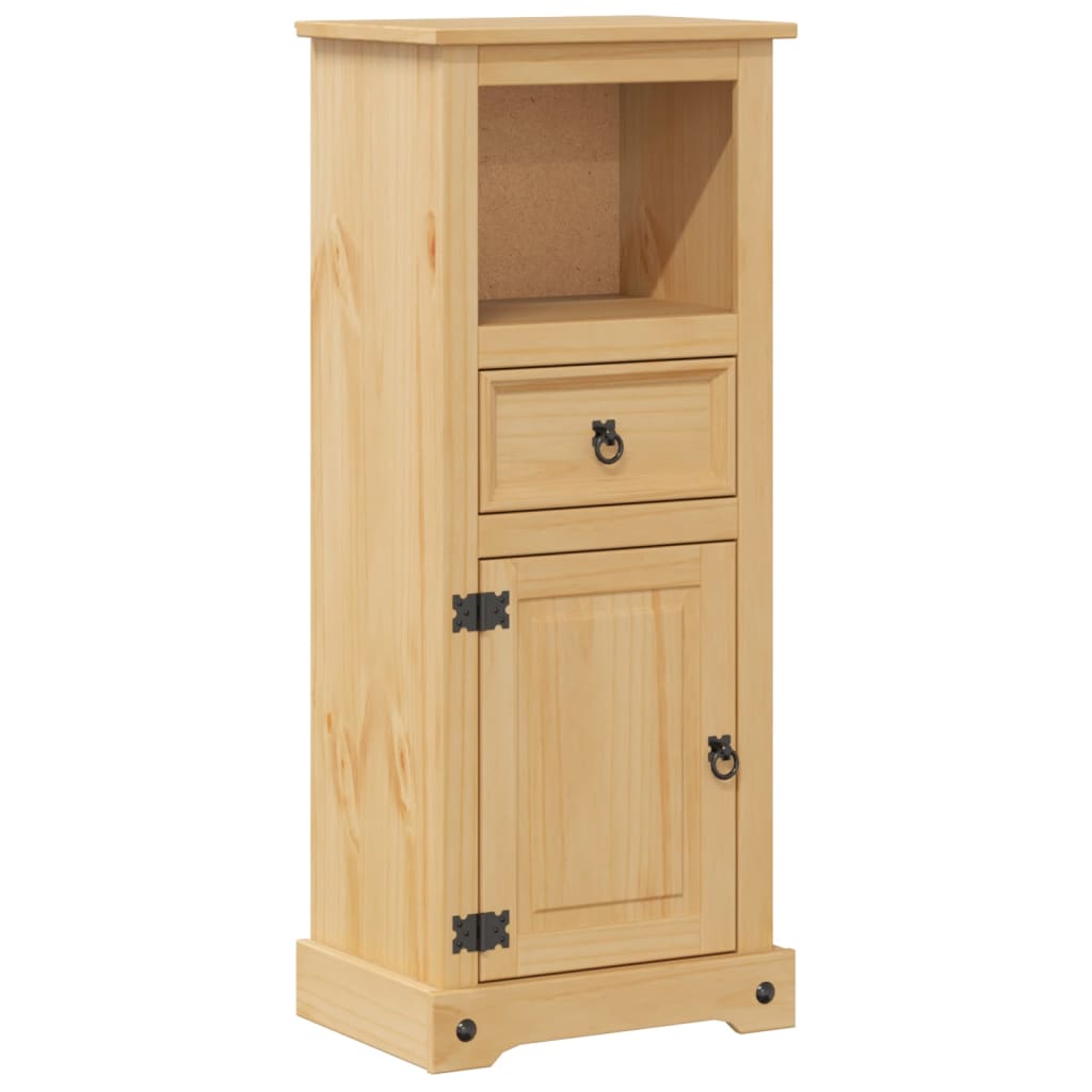 Mobile da Bagno Corona 45x33x110 cm in Legno Massello di Pino | homemem39
