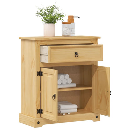 Mobile da Bagno Corona 70x33x80 cm in Legno Massello di Pino | homemem39