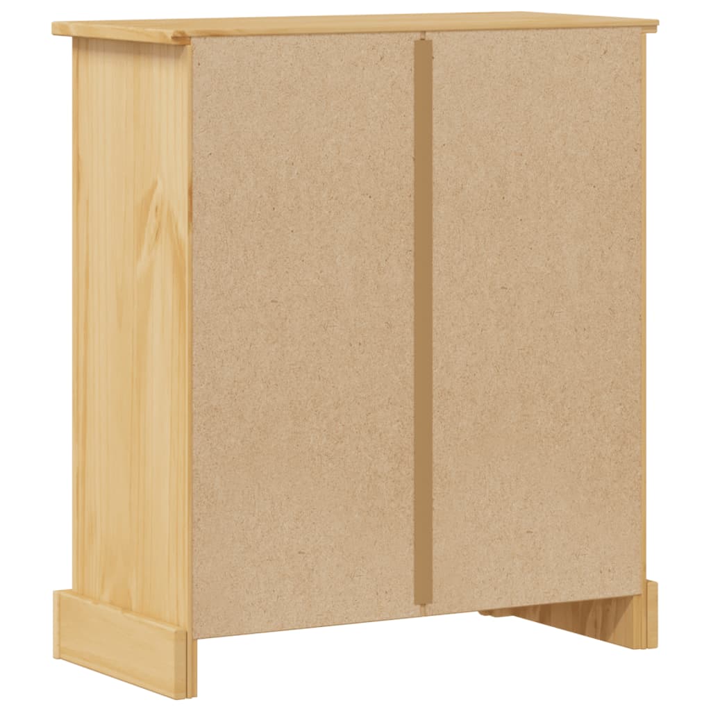 Mobile da Bagno Corona 70x33x80 cm in Legno Massello di Pino | homemem39