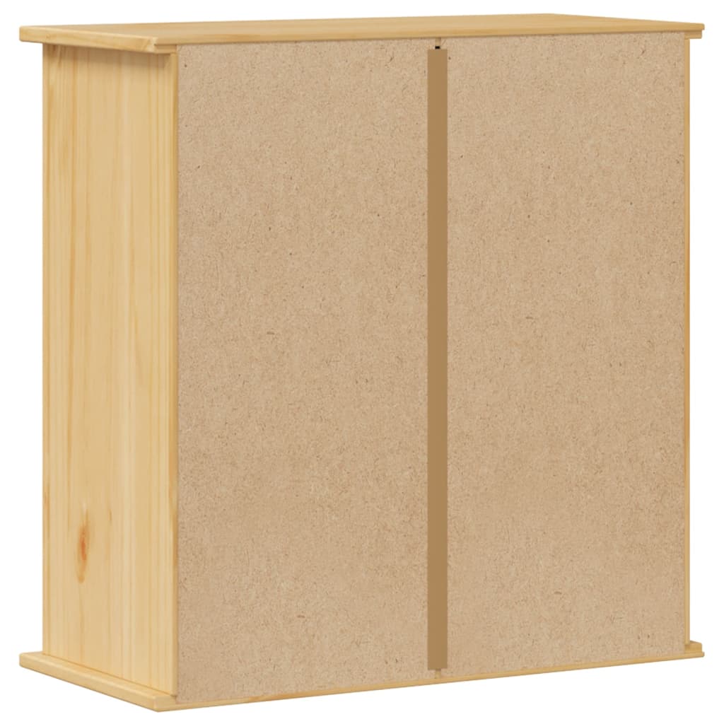 Mobile Bagno a Parete Corona 70x33x71,5cm Legno Massello Pino | homemem39