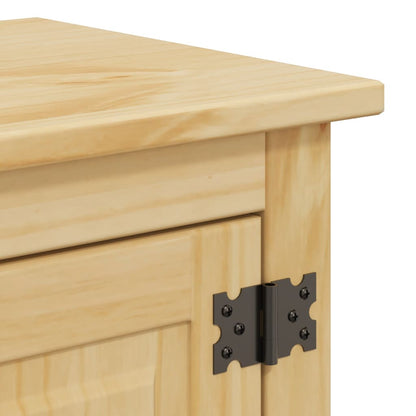 Mobile Bagno a Parete Corona 70x33x71,5cm Legno Massello Pino | homemem39