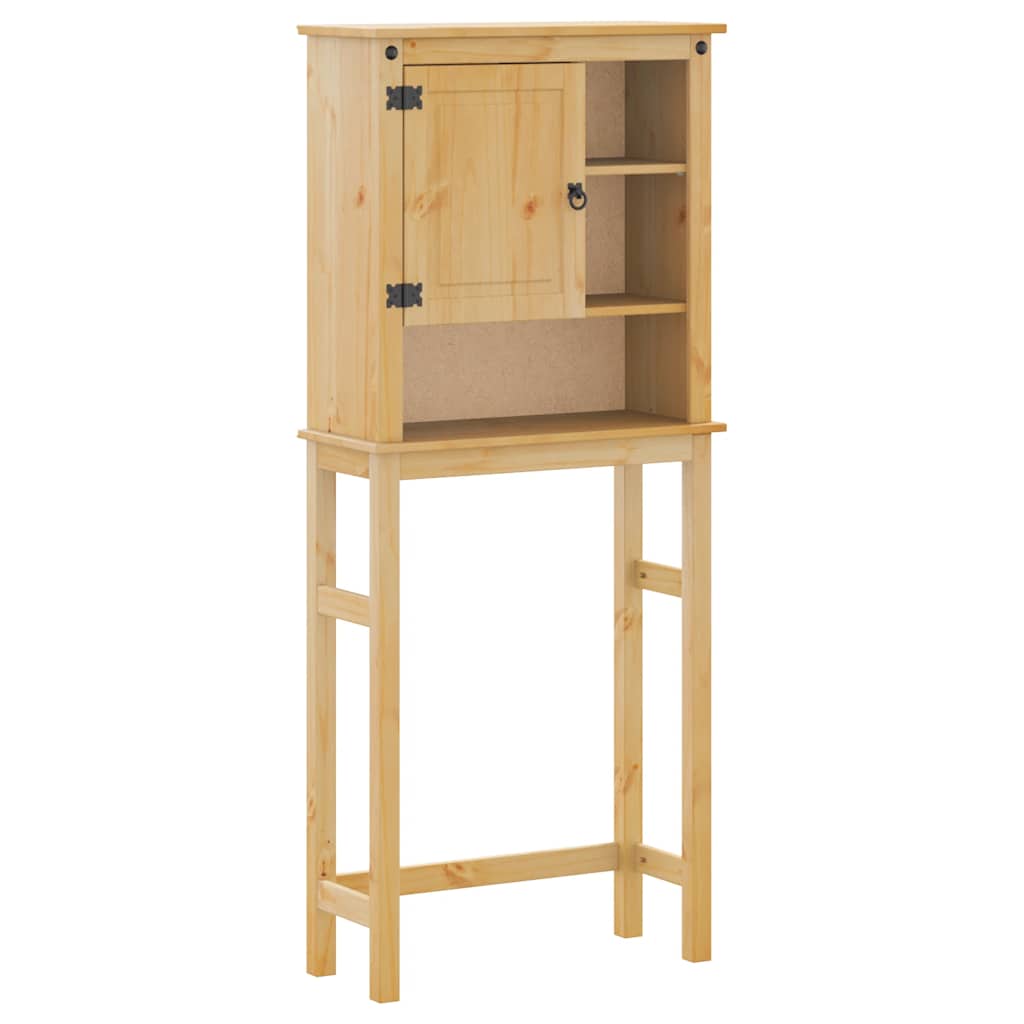Mobile Lavatrice da Bagno Corona in Legno Massello di Pino | homemem39