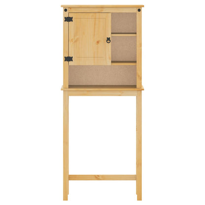 Mobile Lavatrice da Bagno Corona in Legno Massello di Pino | homemem39