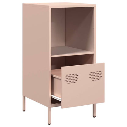 Credenza Rosa 35x39x73,5 cm in Acciaio Laminato a Freddo - homemem39
