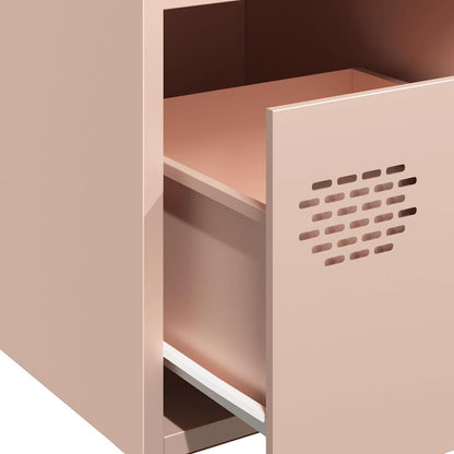 Credenza Rosa 35x39x73,5 cm in Acciaio Laminato a Freddo - homemem39