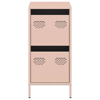 Credenza Rosa 35x39x73,5 cm in Acciaio Laminato a Freddo - homemem39