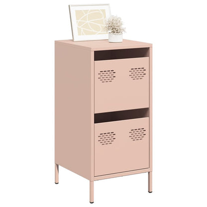 Credenza Rosa 35x39x73,5 cm in Acciaio Laminato a Freddo - homemem39