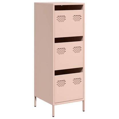 Credenza Rosa 39x35x103,5 cm in Acciaio - homemem39