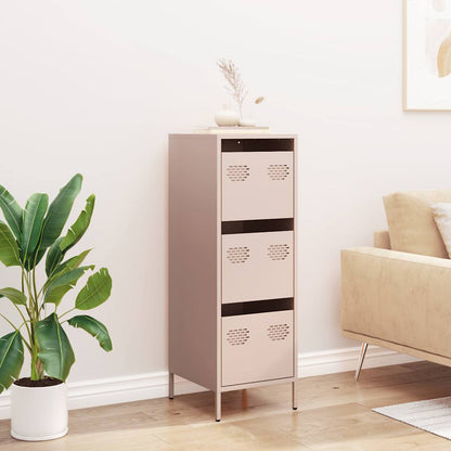 Credenza Rosa 39x35x103,5 cm in Acciaio - homemem39