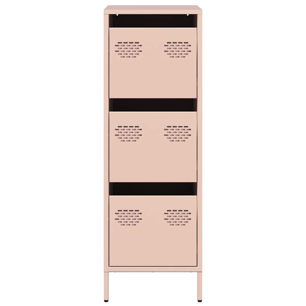 Credenza Rosa 39x35x103,5 cm in Acciaio - homemem39