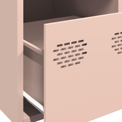 Credenza Rosa 39x35x103,5 cm in Acciaio - homemem39