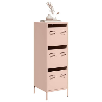 Credenza Rosa 39x35x103,5 cm in Acciaio - homemem39
