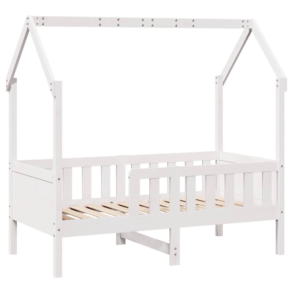 Giroletto per Bambini con Cassetti 80x170cm Legno Massello Pino - homemem39