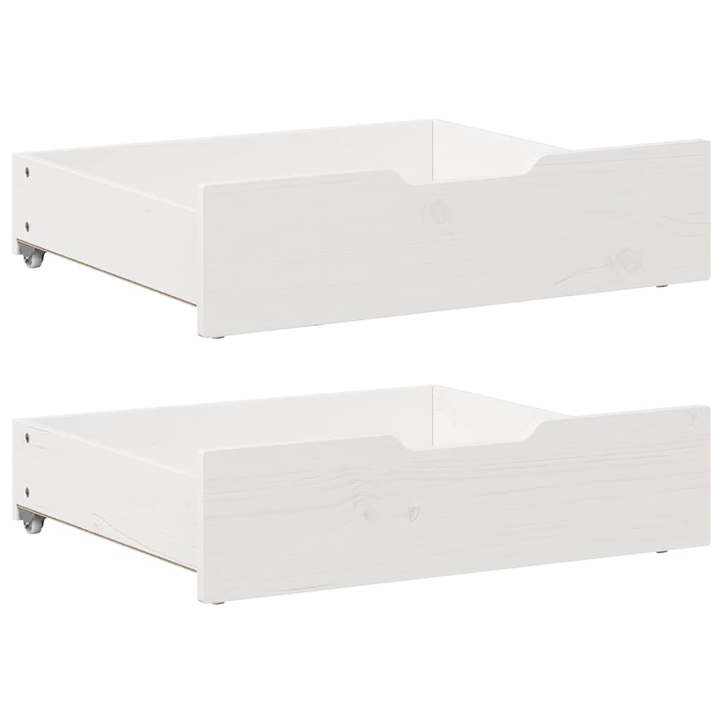 Giroletto Bambini con Cassetti 70x140 cm Legno Massello di Pino | homemem39