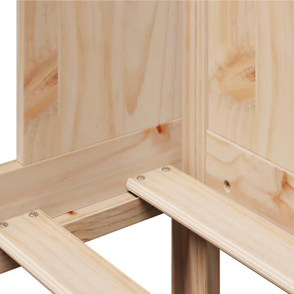 Dormeuse con Cassetti 90x190 cm in Legno Massello Pino