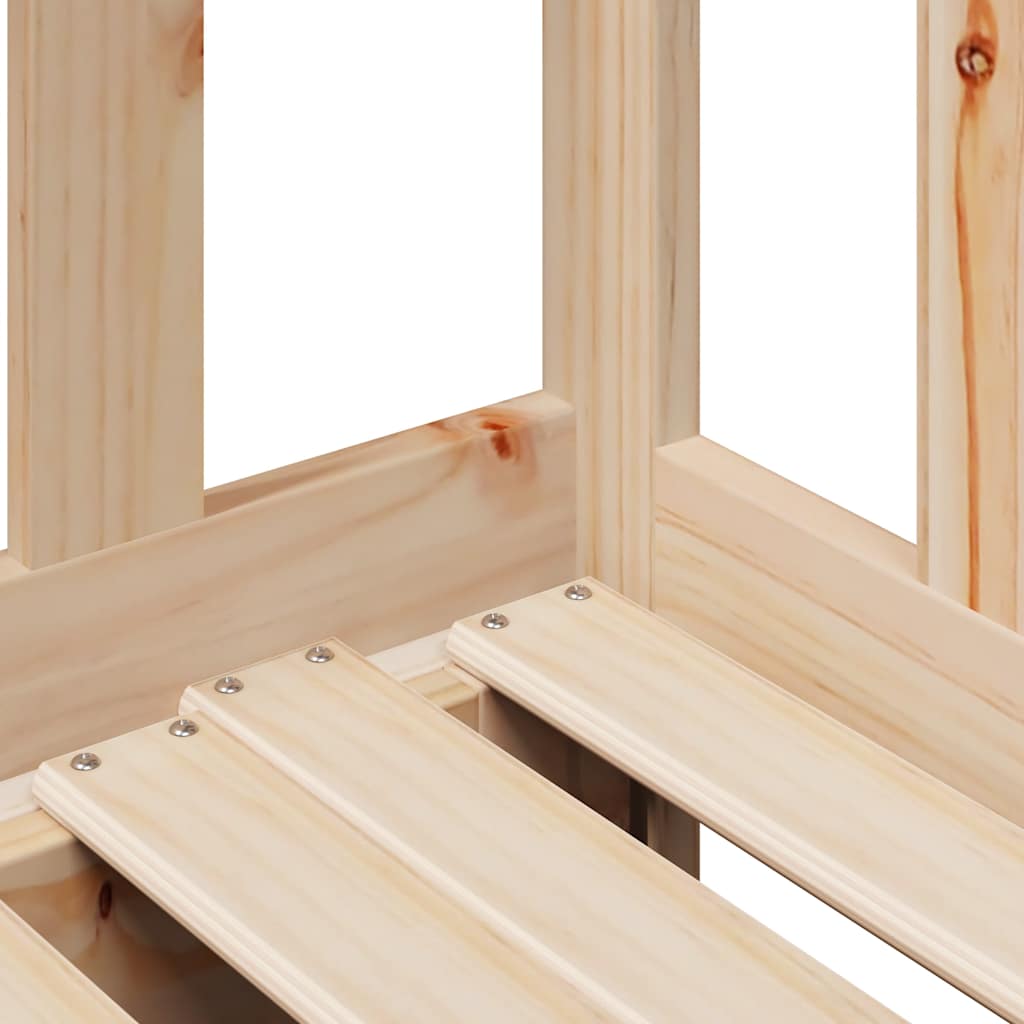 Divano Letto Estraibile con Cassetti senza Materasso 90x190 cm - homemem39