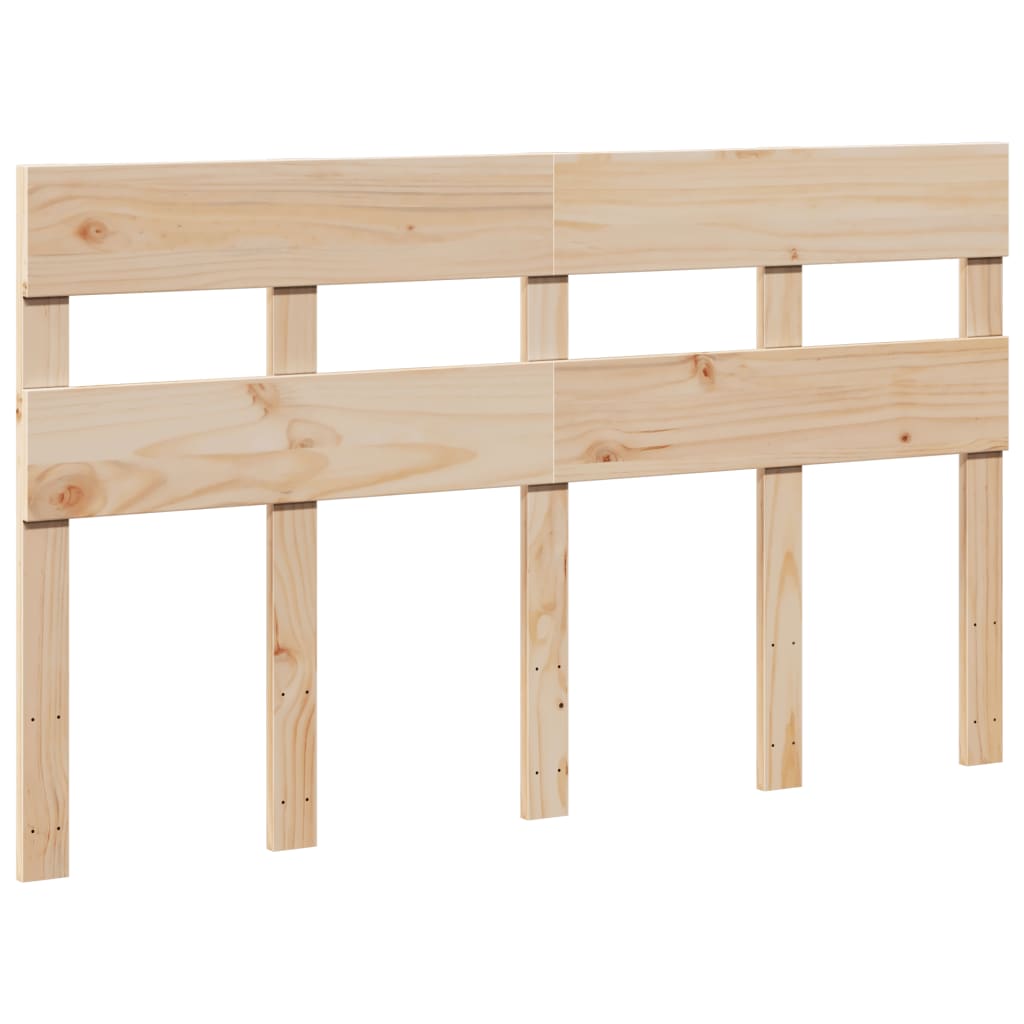Letto senza Materasso 120x200 cm in Legno Massello di Pino | homemem39