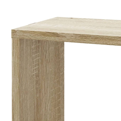Scaffale Angolare a Muro Sonoma 45x45x147 cm Legno Multistrato | homemem39