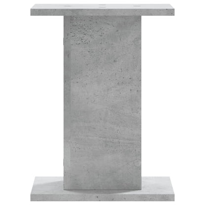 Supporti Altoparlanti 2 pz Grigio 30x30x40 cm Legno Multistrato - homemem39