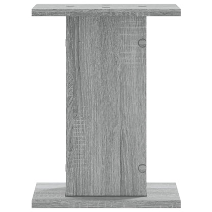 Supporti Altoparlanti 2 pz Grigio Sonoma 30x30x40cm Multistrato - homemem39