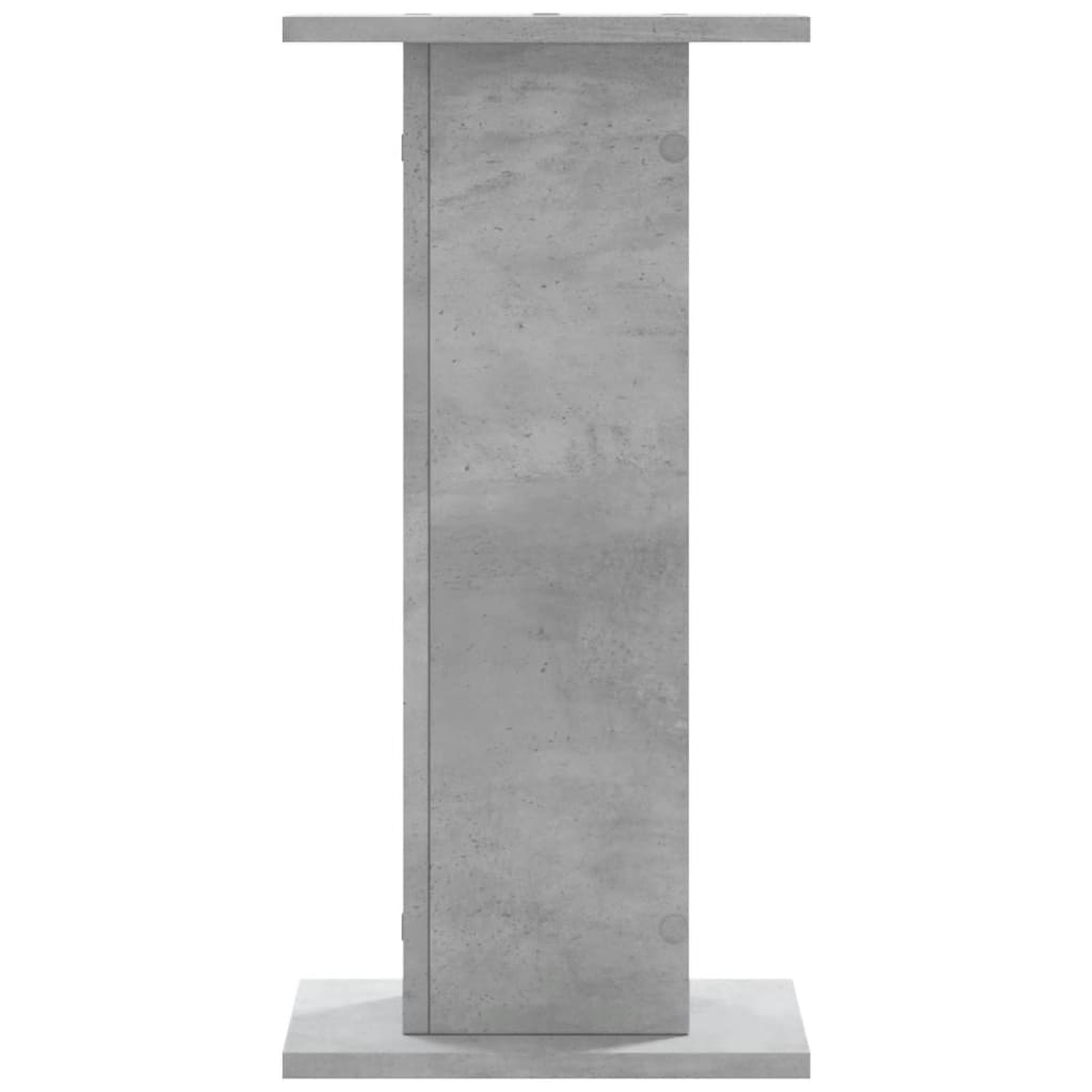Supporti Altoparlanti 2 pz Grigio 30x30x40 cm Legno Multistrato - homemem39