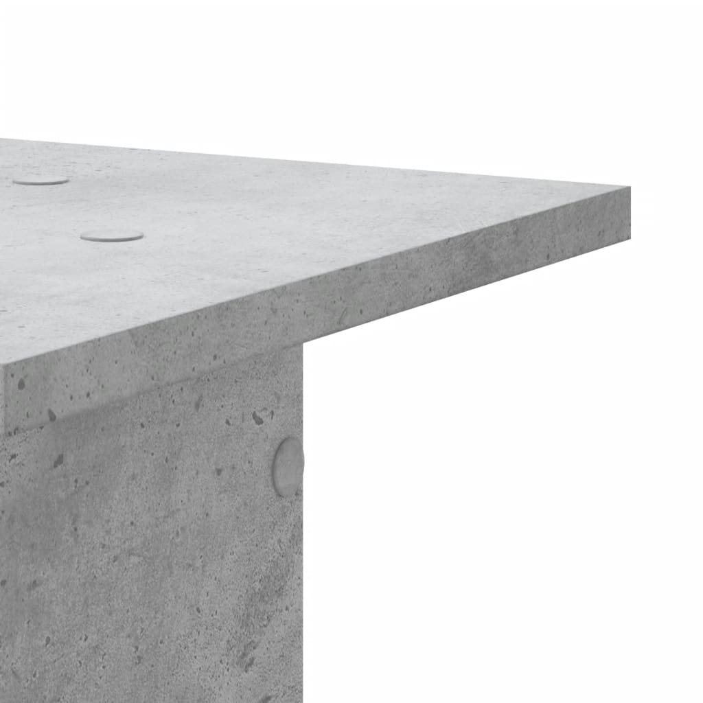 Supporti Altoparlanti 2 pz Grigio 30x30x40 cm Legno Multistrato - homemem39