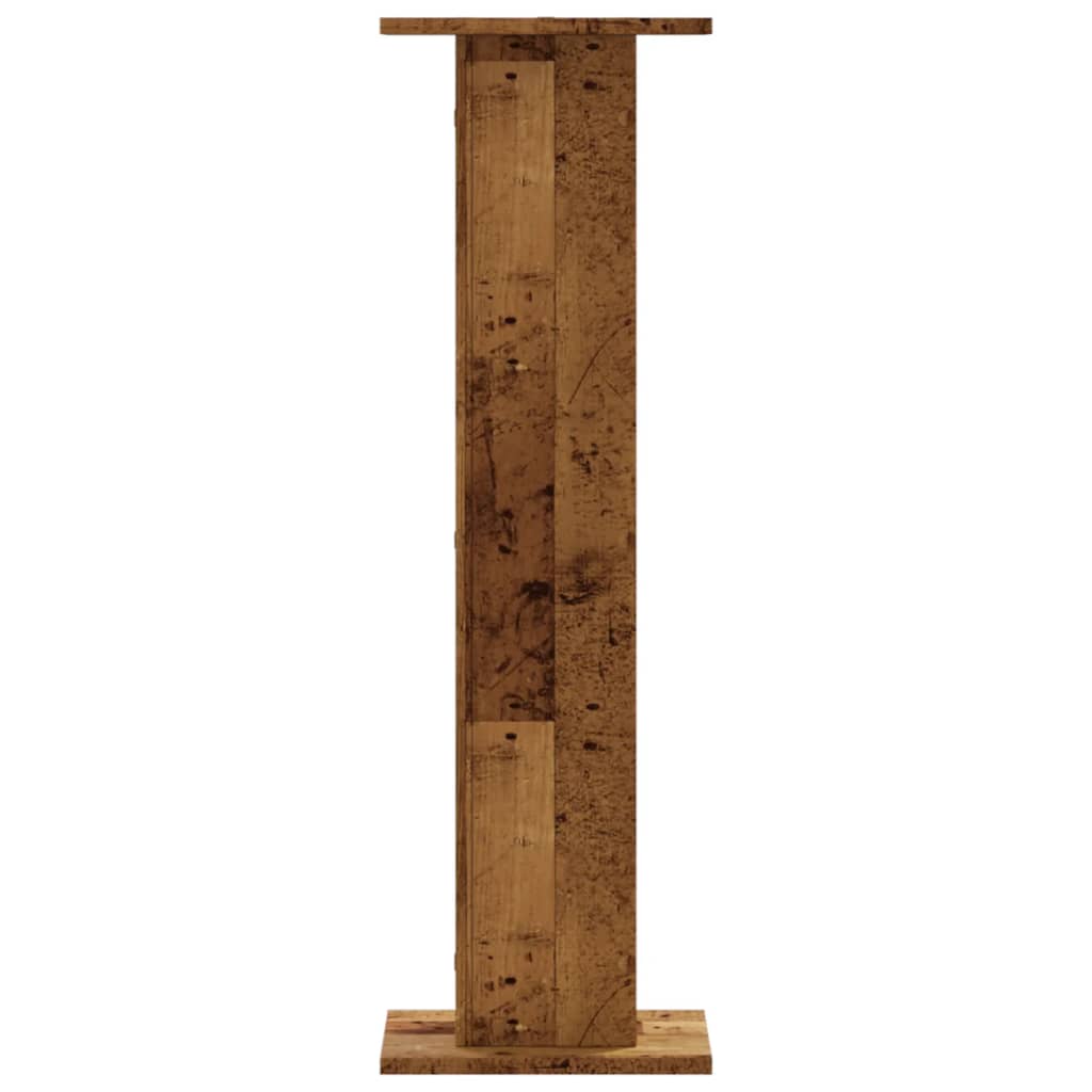 Supporti Altoparlanti 2 pz Legno 30x30x95 cm Legno Multistrato - homemem39