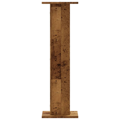 Supporti Altoparlanti 2 pz Legno 30x30x95 cm Legno Multistrato - homemem39