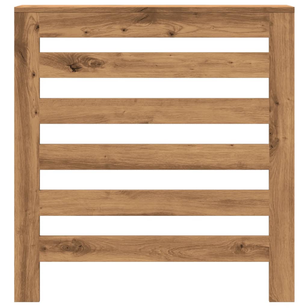 Copertura Termosifone Rovere Artigianale 78x20x82cm in Legno - homemem39